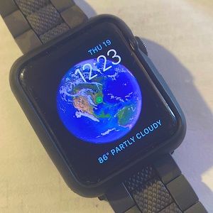 Apple Watch series 3 band included. 42MM